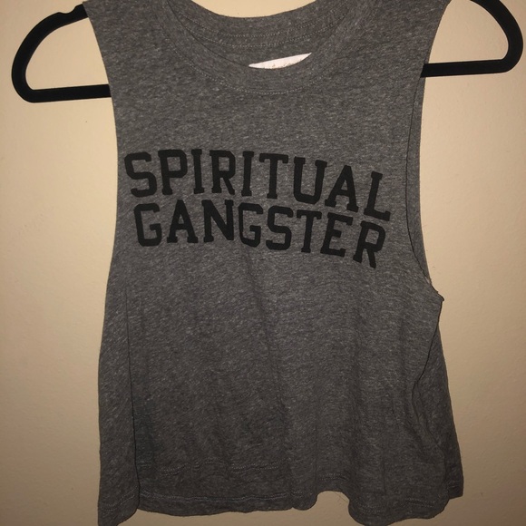 Spiritual Gangster Tops - Spiritual gangster crop top